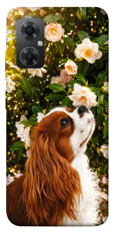 TPU чохол Demsky Flower spaniel для Xiaomi Redmi Note 11R