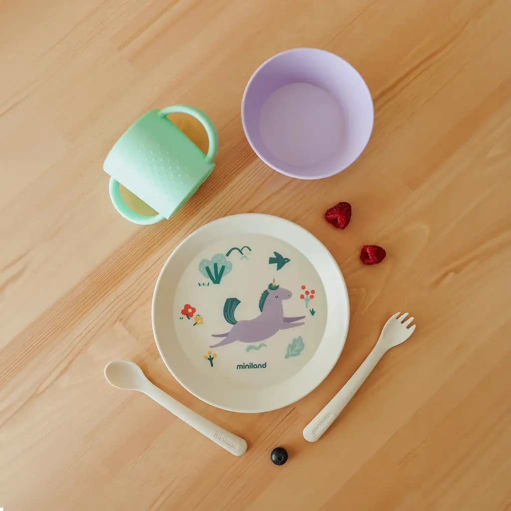 Набір дитячого посуду Miniland Dream Mealset 5 предметів (89615) - фото 6