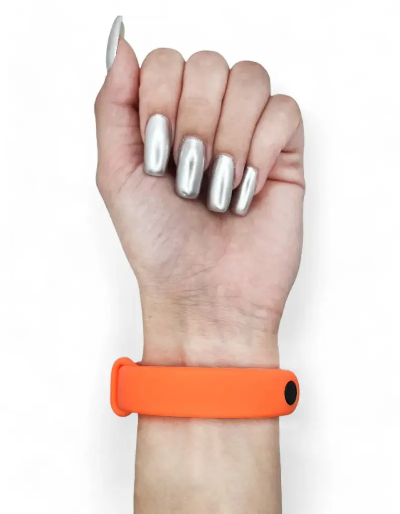 Силіконовий ремінець BeCover для Xiaomi Mi Smart Band 9 Orange (711965) - фото 6