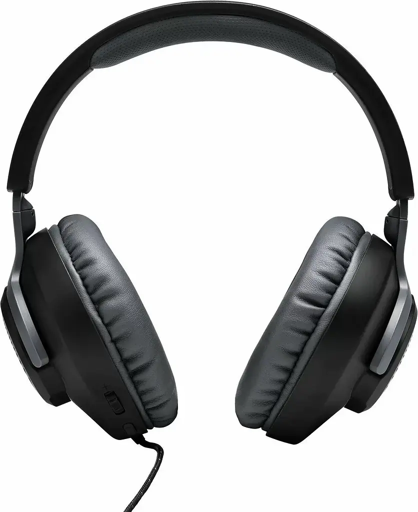 Навушники JBL з мікрофоном Quantum 100 Black (JBLQUANTUM100BLK) - фото 2