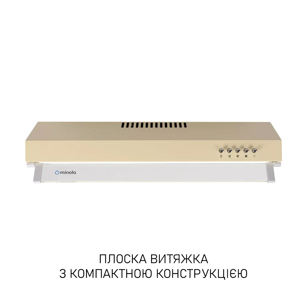 Витяжка плоска Minola HPL 622 BG - фото 2