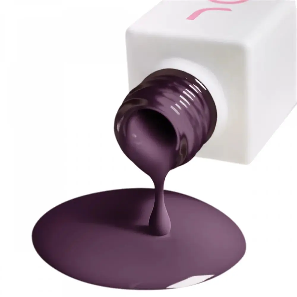 Гель-лак для нігтів фіолетовий Plum Noir 178 емаль JOIA vegan 6 мл - фото 3