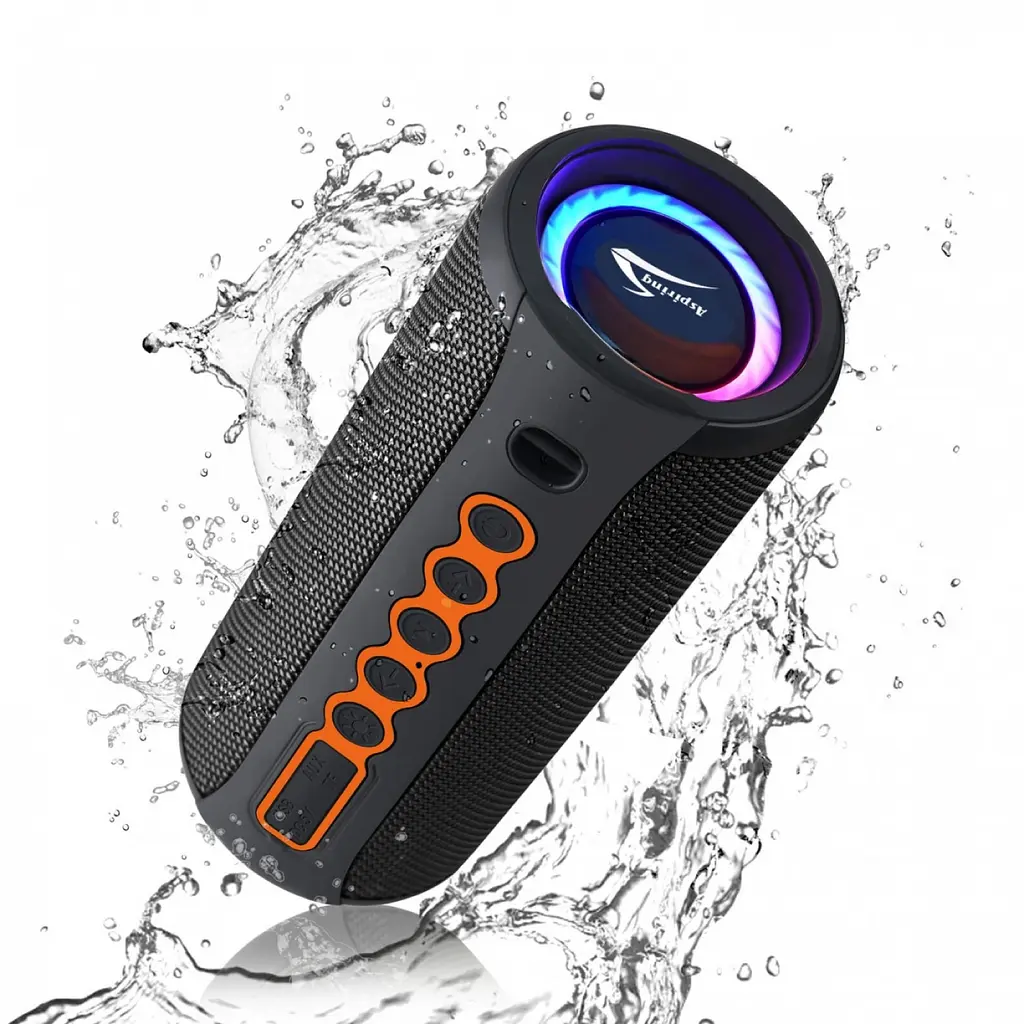Акустична система 1.0 Aspiring Shake 20, TWS 40W, Bluetooth/FM, чорна - фото 6