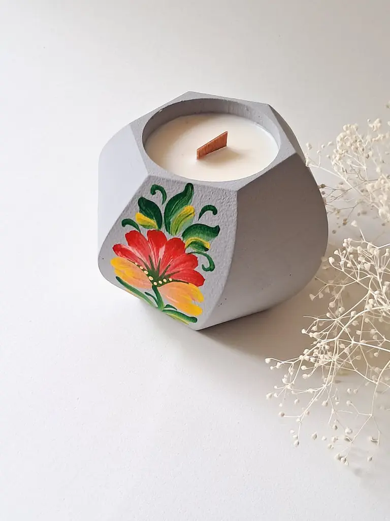 Еко свічка ручної роботи Svich Shop у подарунковій коробці - фото 2