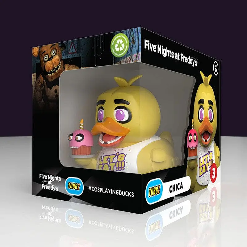 Фигурка Утка TUBBZ Пять ночей с Фредди Чика Five Nights at Freddy's Chica 9 см - фото 5