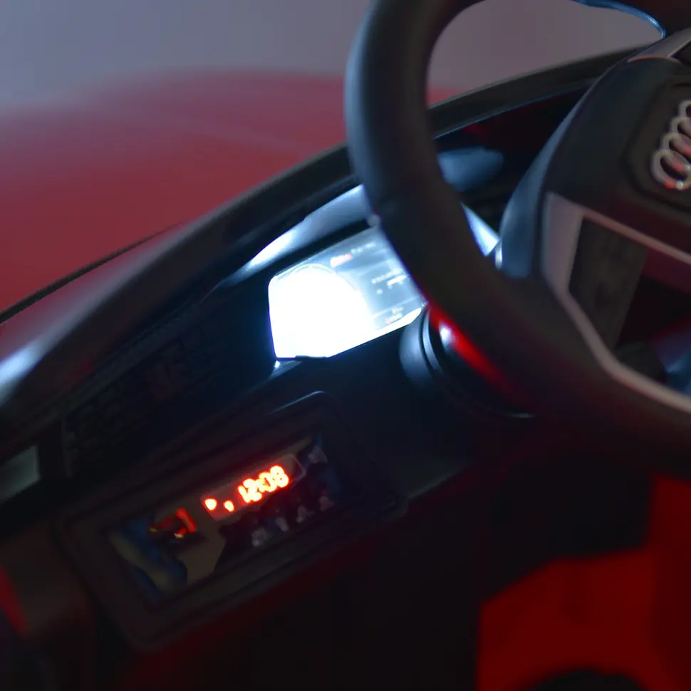 Детский электромобиль Bambi M 4806EBLR-3 Audi красный - фото 10