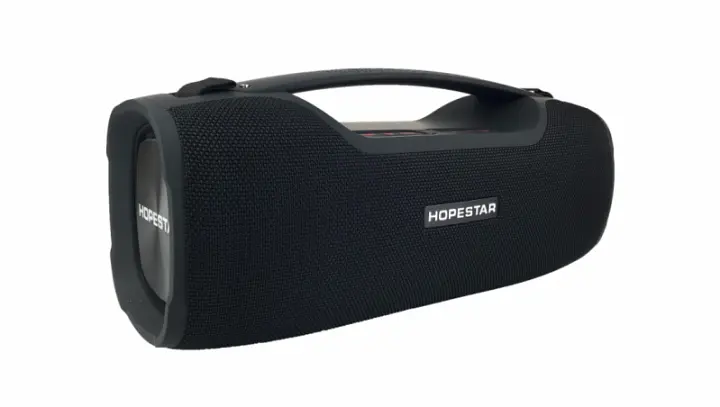Бездротова акумуляторна колонка Bluetooth BT5.0 караоке бумбокс 55W акустична система з мікрофоном HOPESTAR A6 PRO - фото 5