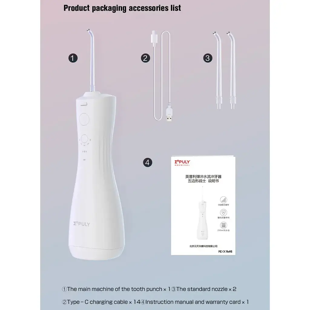 Іригатор Enpuly Oral Irrigator ML8 [63128] - фото 8