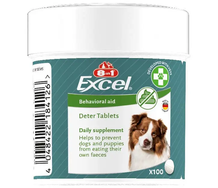 Excel Deter - Таблетки від копрофагії для собак та цуценят 1 таблетка