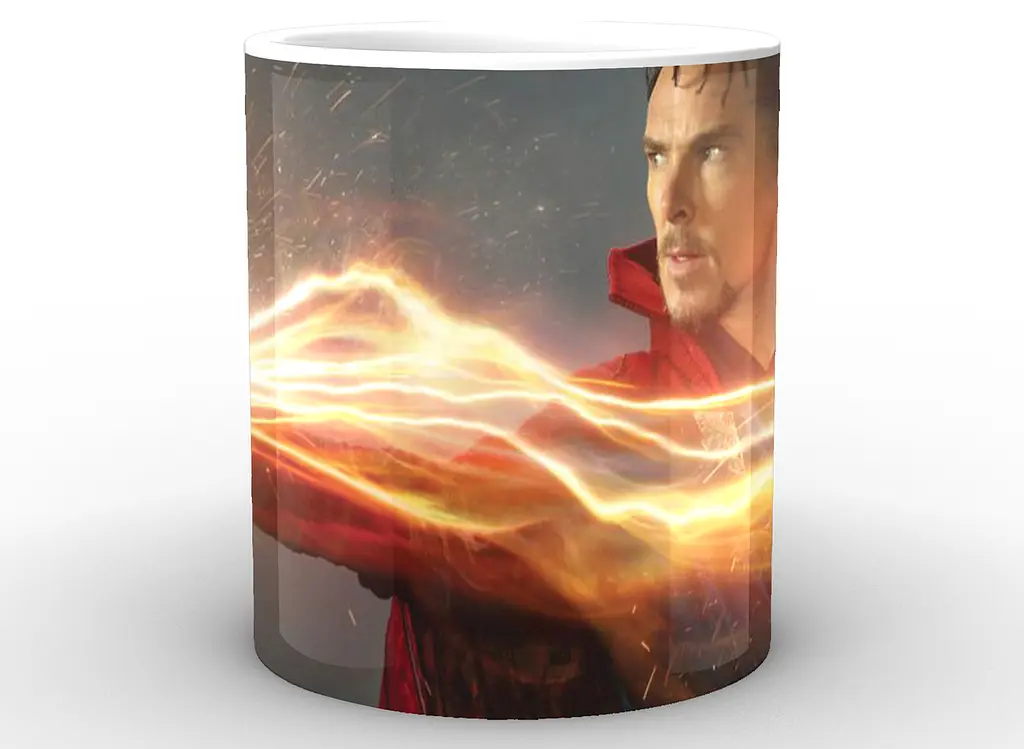 Кружка GeekLand Доктор Стрендж Doctor Strange вогняні блискавки DS.02.002 - фото 2