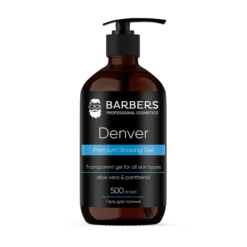 Гель для гоління Denver Barbers 500 мл