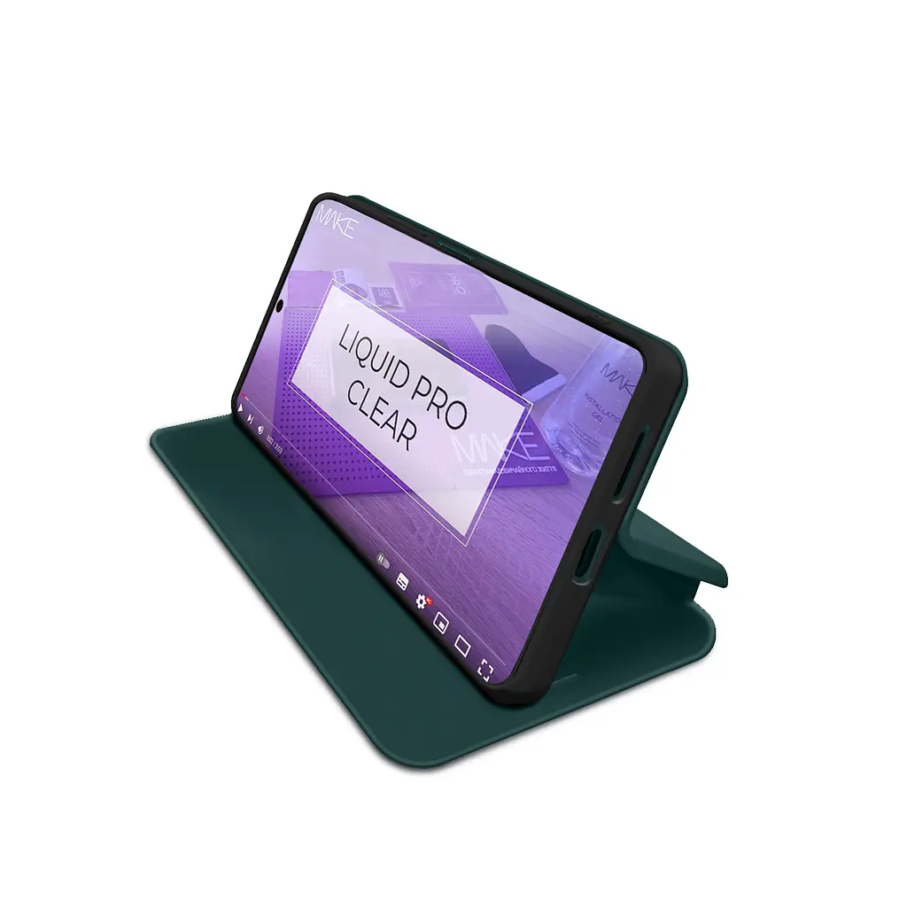 Чохол-книжка MAKE Motorola G05/E15 Flip Forest Green - фото 3