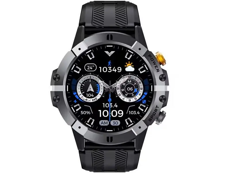 Смарт-годинник Oukitel BT15 Silver - фото 2