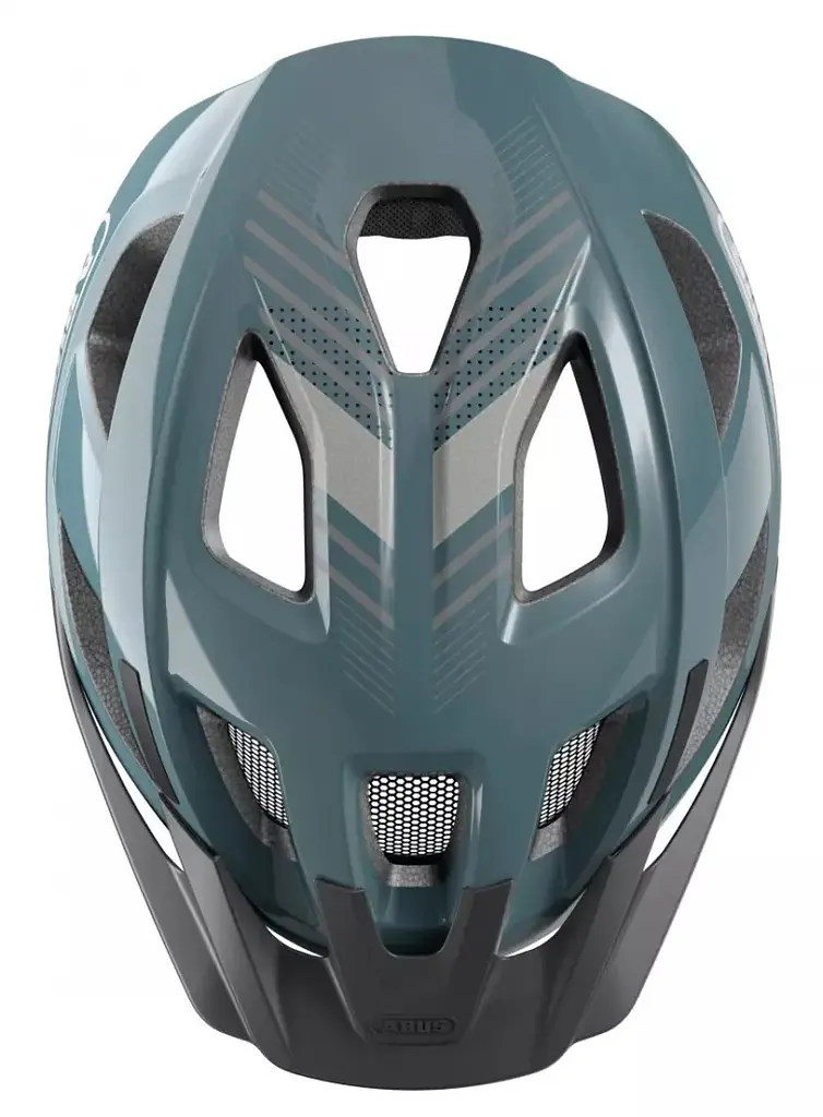 Велошлем Abus Aduro 3.0 Glacier Blue M (1007-913112) - фото 4