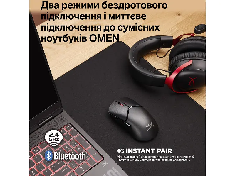 Миша HyperX Pulsefire SAGA PRO RGB USB-A (A2PB2AA) - фото 6