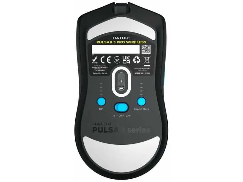 Миша Hator Pulsar 3 PRO Wireless Black (HTM640) - фото 5