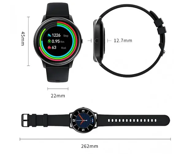 Смарт-годинник Xiaomi iMilab KW66 Smart Watch чорний - фото 3