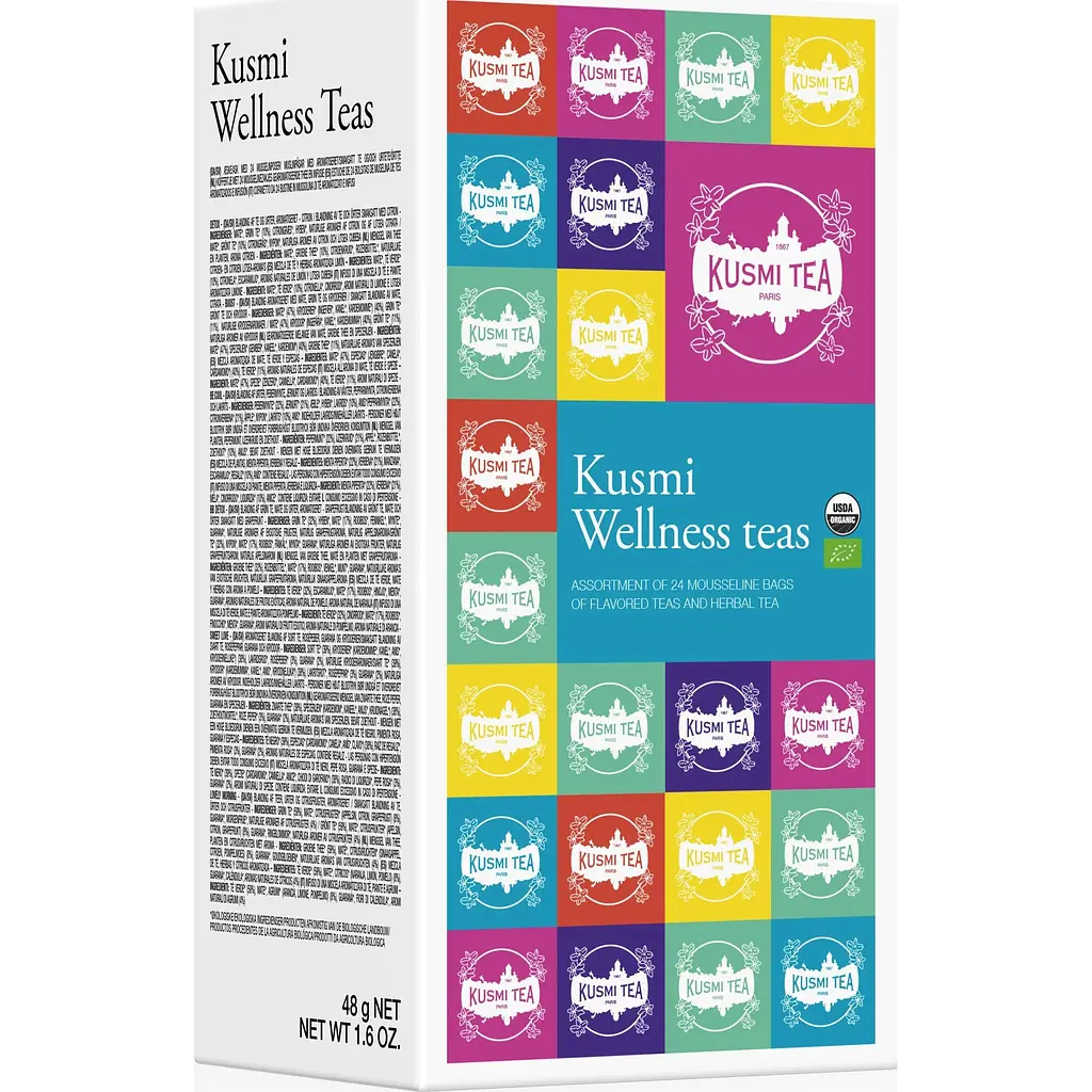 Набір Kusmi Tea Оздоровчі чаї органічний пакет 48 г - фото 2