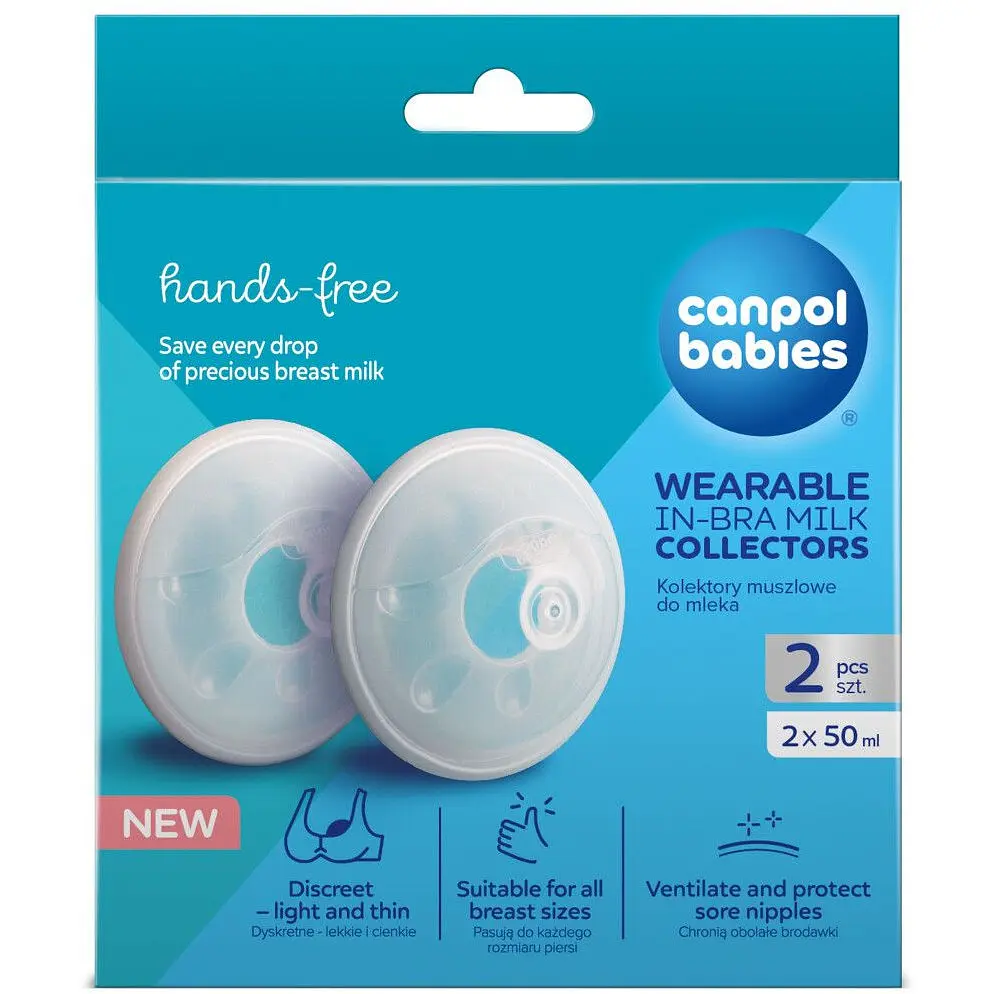 Вкладной контейнер молокосборник Canpol babies 2 шт. (1/700) - фото 14
