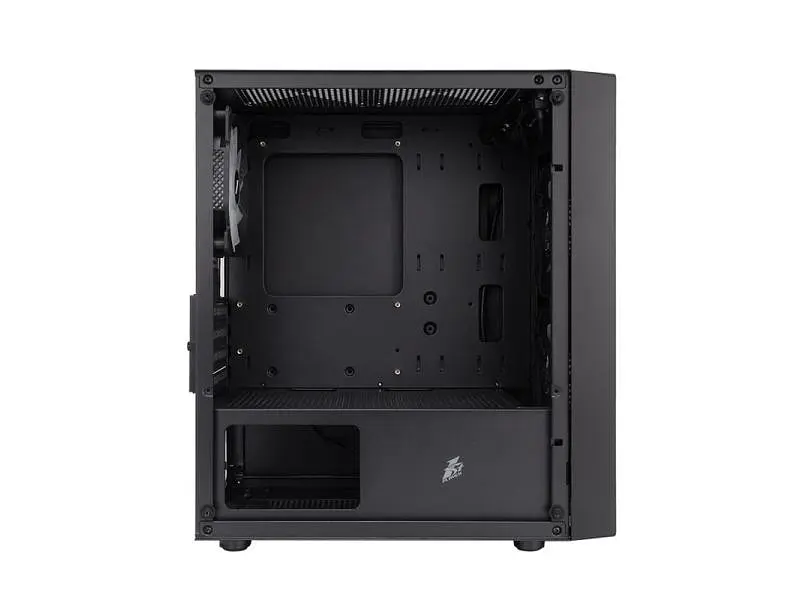 Корпус 1stPlayer BS-2-BK-3F1 Black - фото 9