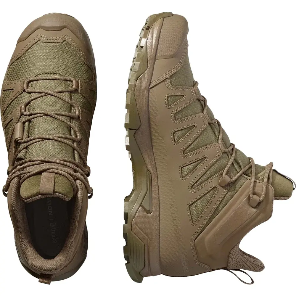 Ботинки Salomon X Ultra Forces Mid GTX 7 Coyote - фото 4