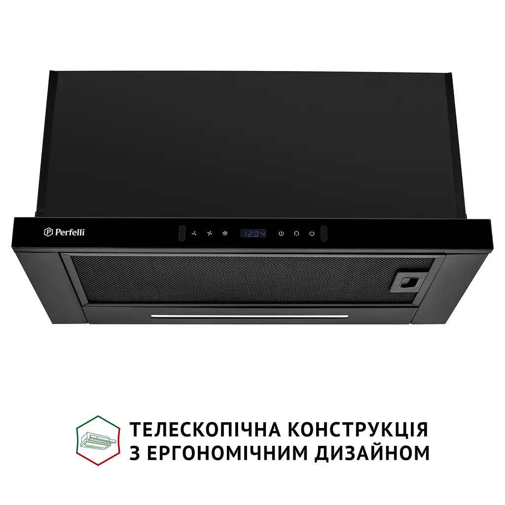 Витяжка телескопічна PERFELLI ISEO 6PWB NERO - фото 8