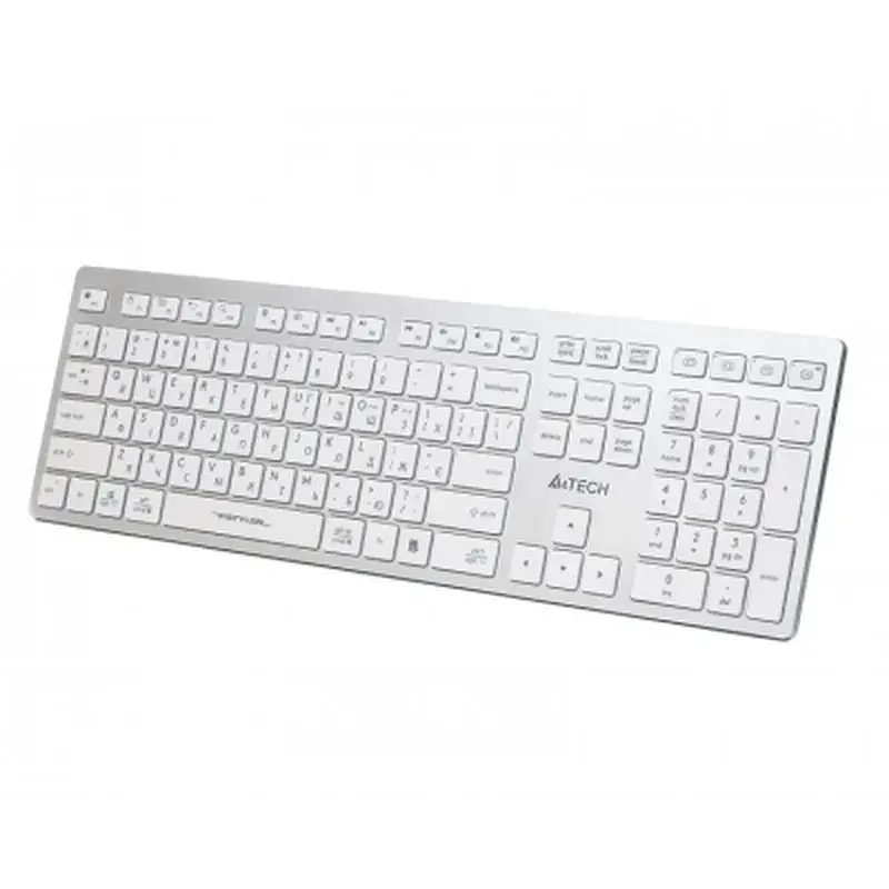 Клавіатура A4Tech FBX50C USB/Bluetooth White (4711421972772) - фото 2
