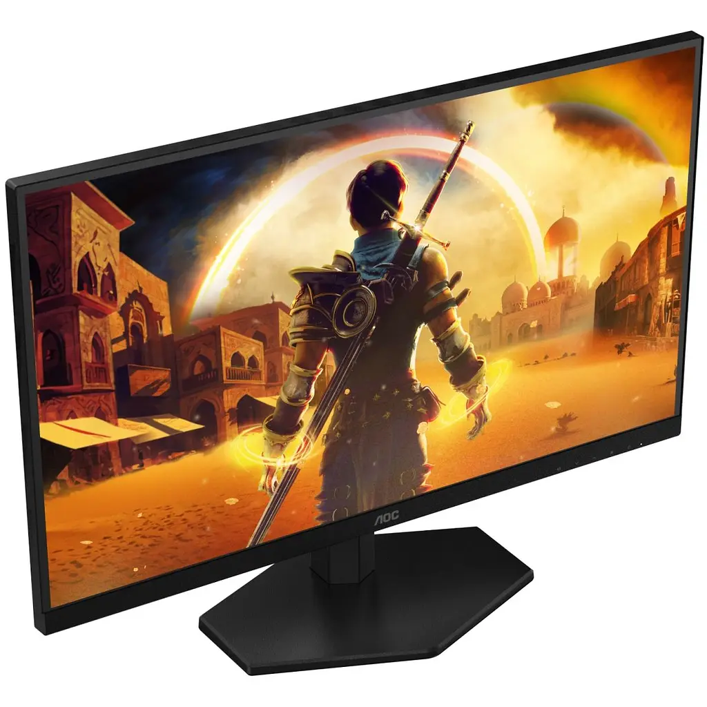 Монітор TFT 27" AOC 27G42E, Fast IPS, 180 Гц, HDMI, DP, чорно-червоний (27G42E) - фото 8