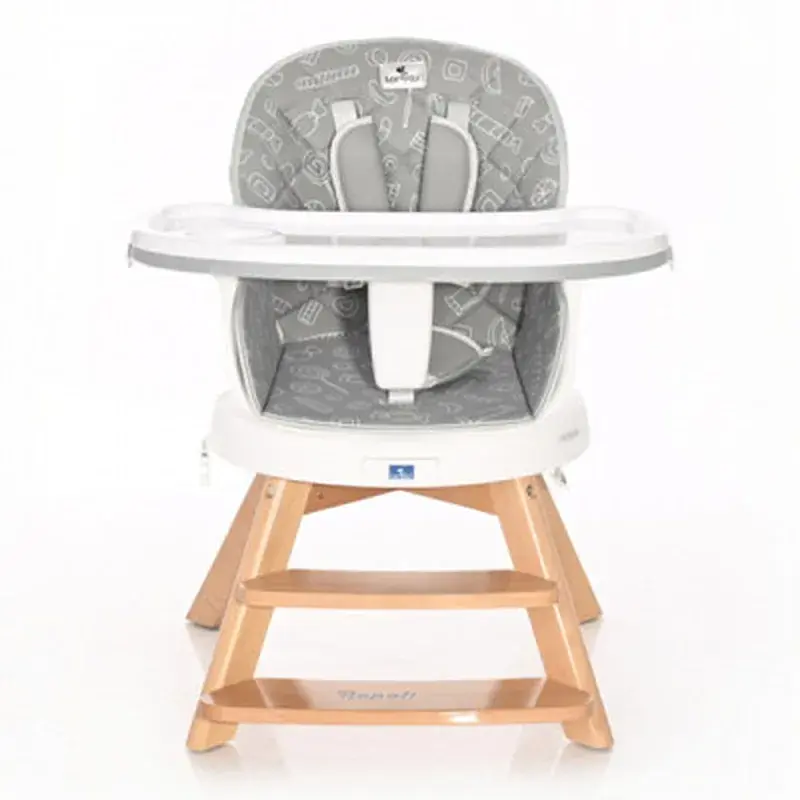 Стілець для годування Bertoni/Lorelli NAPOLI grey candy (23730) - фото 3