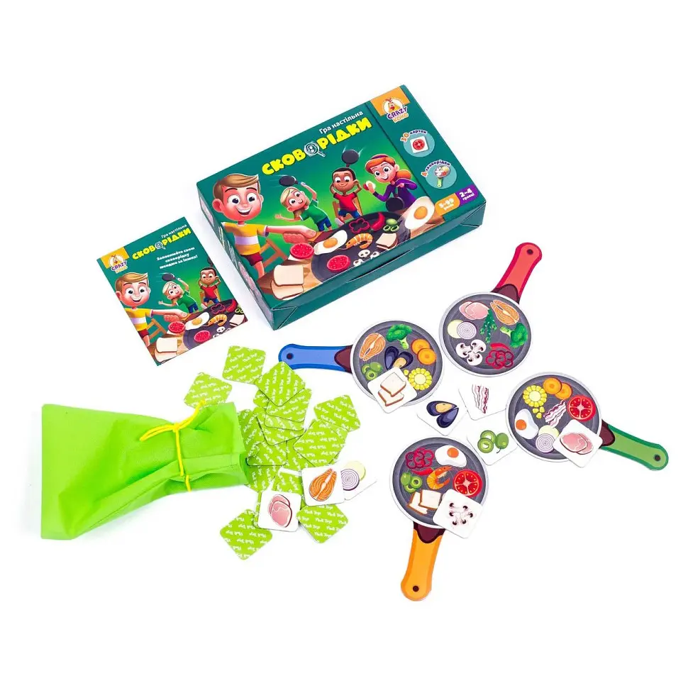 Гра на швидкість Vladi Toys Сковорідки укр (VT2309-01) - фото 2