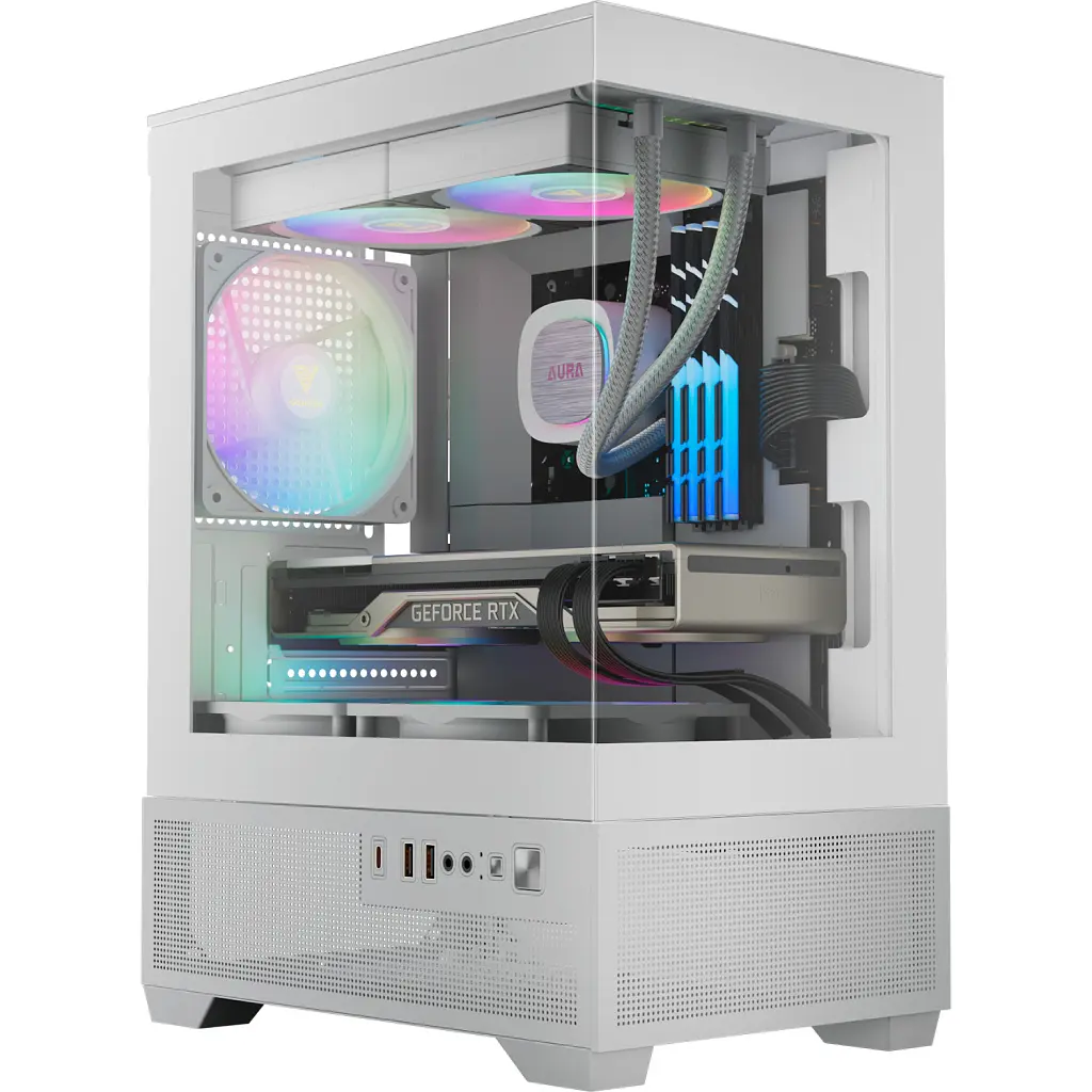 Корпус для ПК Gamdias AURA GC9M ELITE WH ARGB (4711514503142) - фото 9