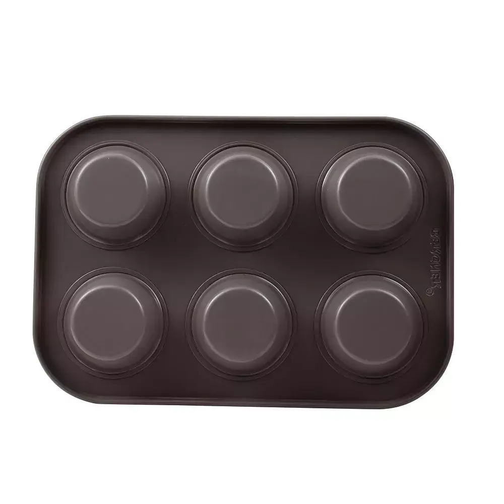Набір форм для випічки мафінів Bergner Bakeware lovers 2 предмети (BG-37197-CO) - фото 3