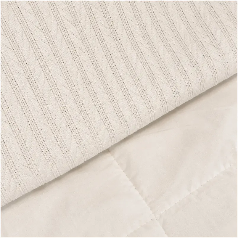 Плед дитячий MirSon Premium Pique White 90х110 см (2200013893592) - фото 2