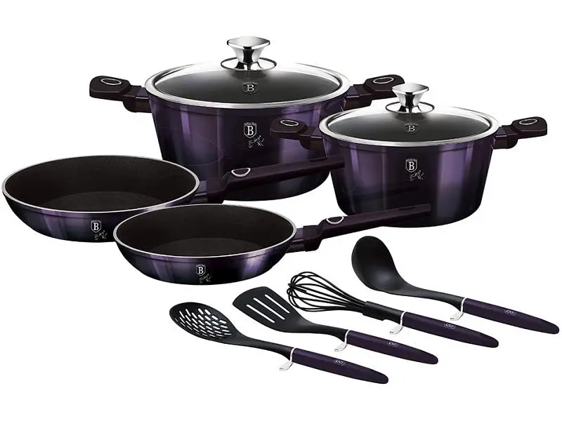 Набір посуду Berlinger Haus Purple Eclipse Collection (BH-7140)