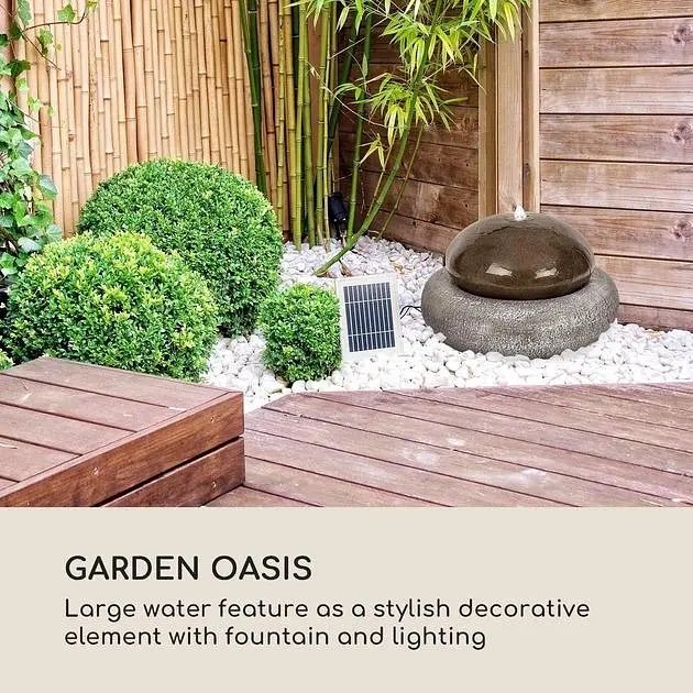 Фонтан садовый декоративный Blumfeldt Ocean Planet солнечный (10033275) - фото 7