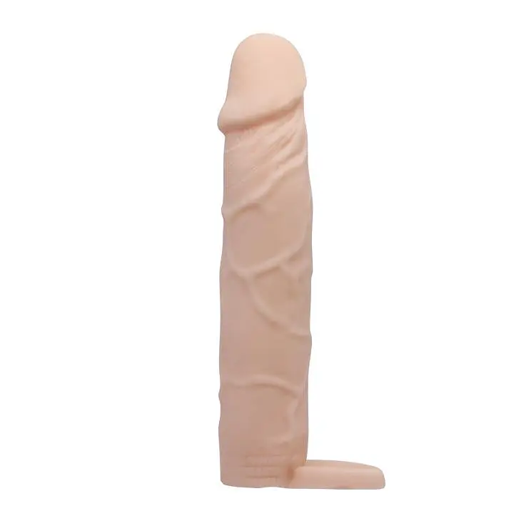 Насадка на пеніс Pretty Love Penis Sleeve Flesh 7" 18 см тілесний - фото 3