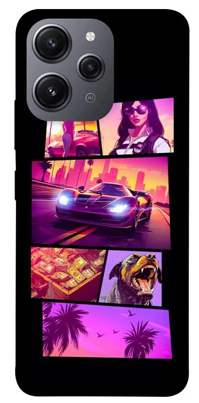 TPU чехол Demsky GTA vibes для Xiaomi Redmi 12