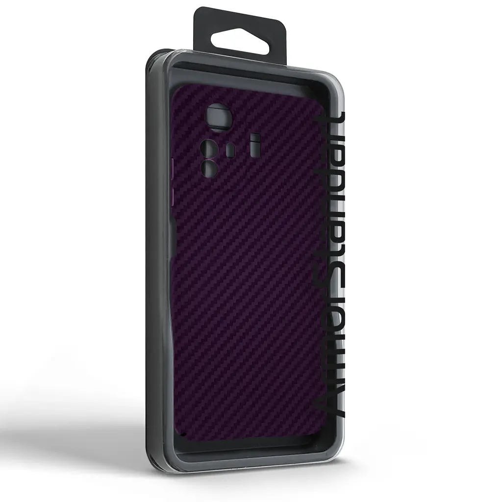 Чохол ArmorStandart LikeCarbon для Xiaomi Redmi Note 12S 4G Purple - фото 3