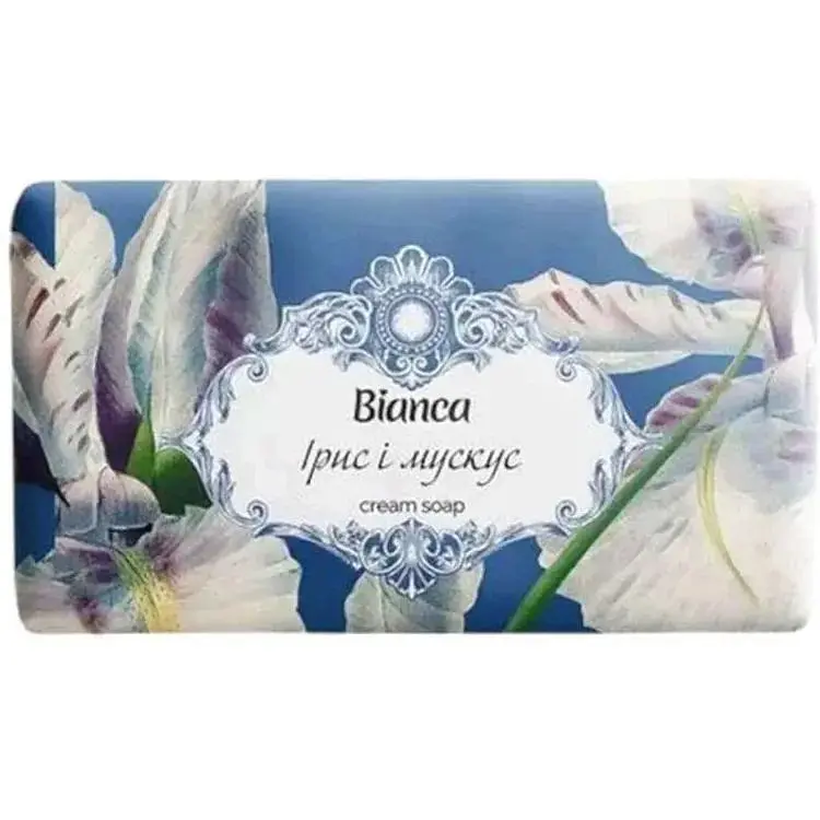 Крем-мило BIANCA 200г косметичне Ірис і мускус