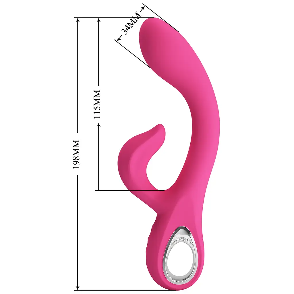 Вібратор PRETTY LOVE - Fritz, 12 vibration functions PRETTY LOVE BI-300083 100150 - фото 9