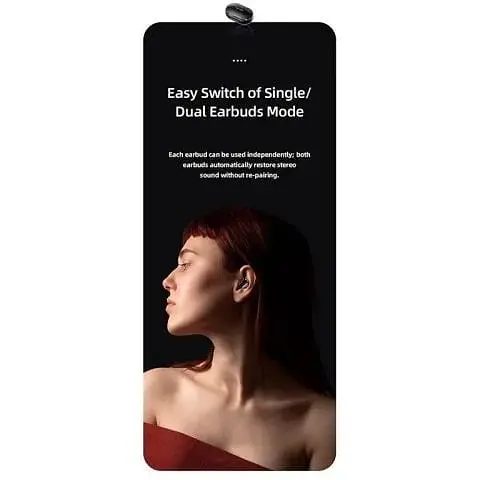 Наушники беспроводные Usams TWS Earbuds Bluetooth LX08 черные - фото 10