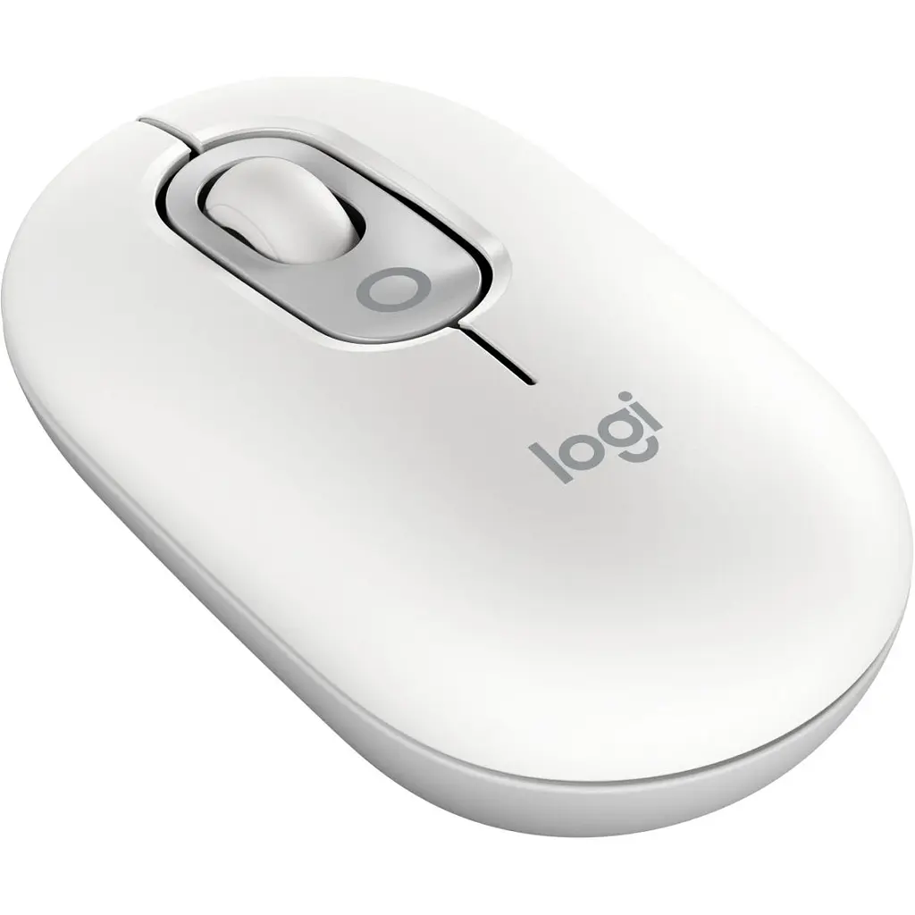 Миша Logitech POP Mouse with emoji Off-White (910-007411) [118998] - фото 2