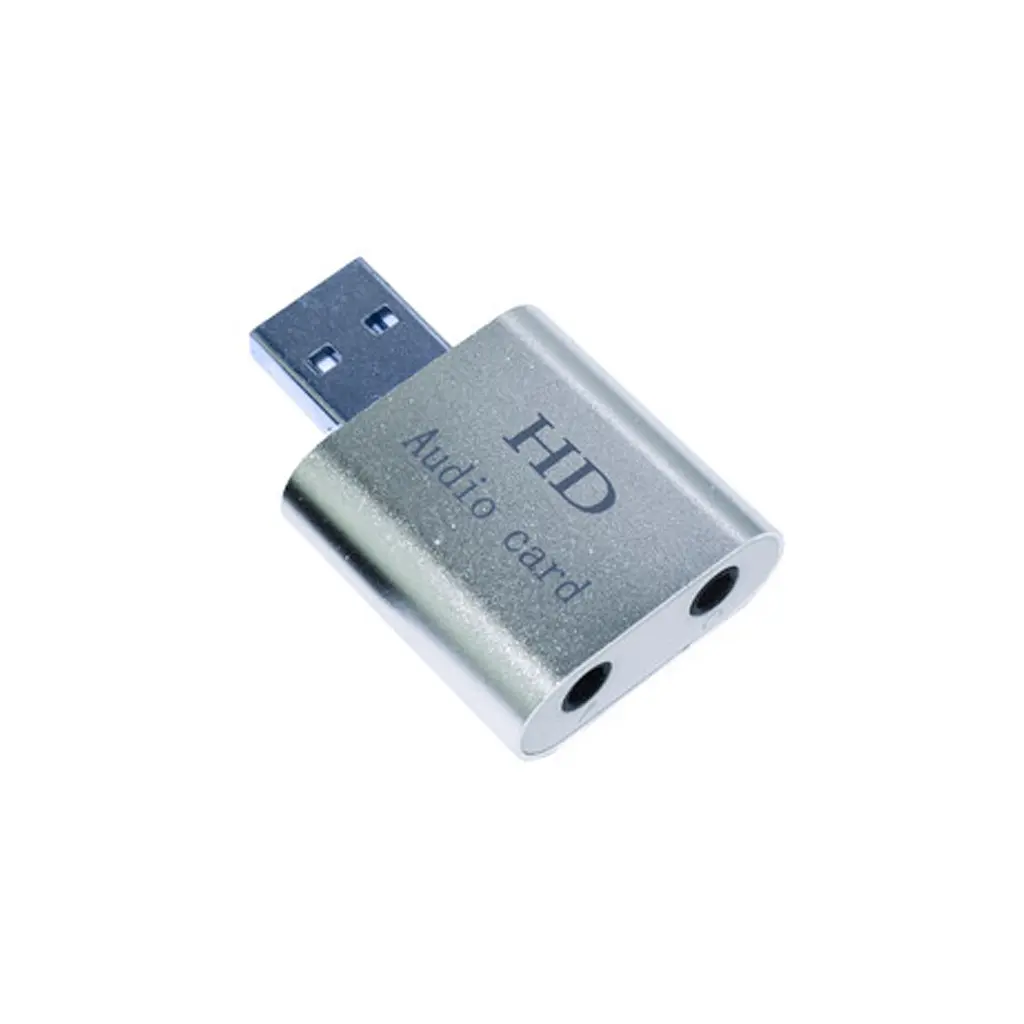 Звуковая плата Dynamode USB-SOUND7-ALU silver - фото 3