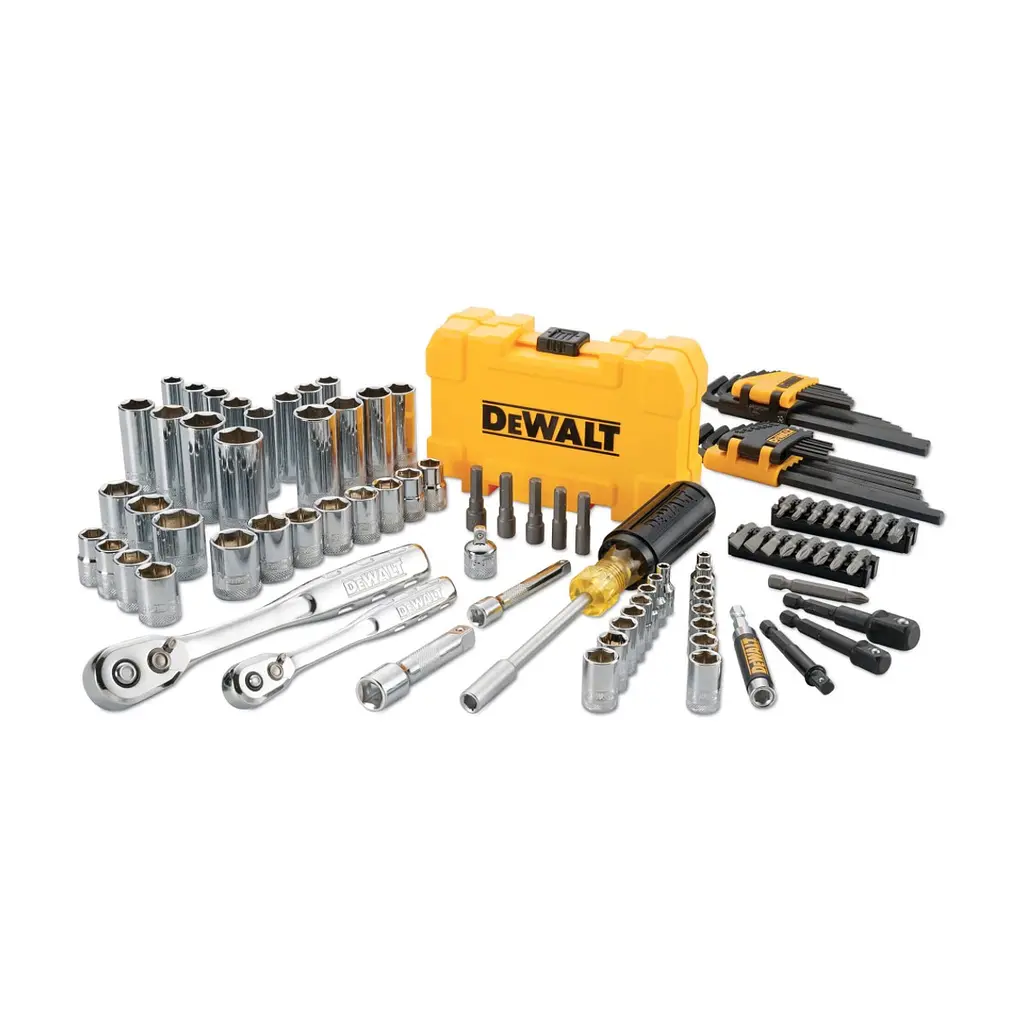 Набір інструментів DeWALT 1/4" та 3/8", 108 шт. (DWMT73801-1)
