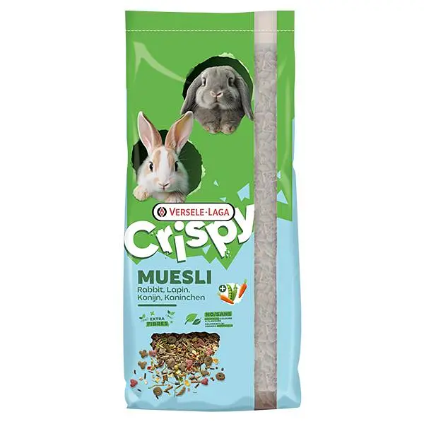 Корм для кроликів Versele-Laga Crispy Muesli Rabbits Cuni Верселе-лага Кріспі мюслі 20 кг