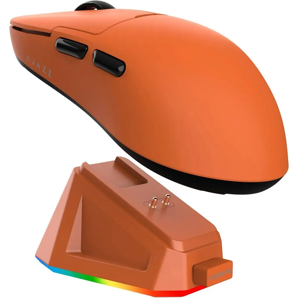 Bluetooth миша Ajazz AJ159P MC Wireless/Bluetooth/USB Charging Dock Orange (AJ159P-MC-Orange) UA - фото 2