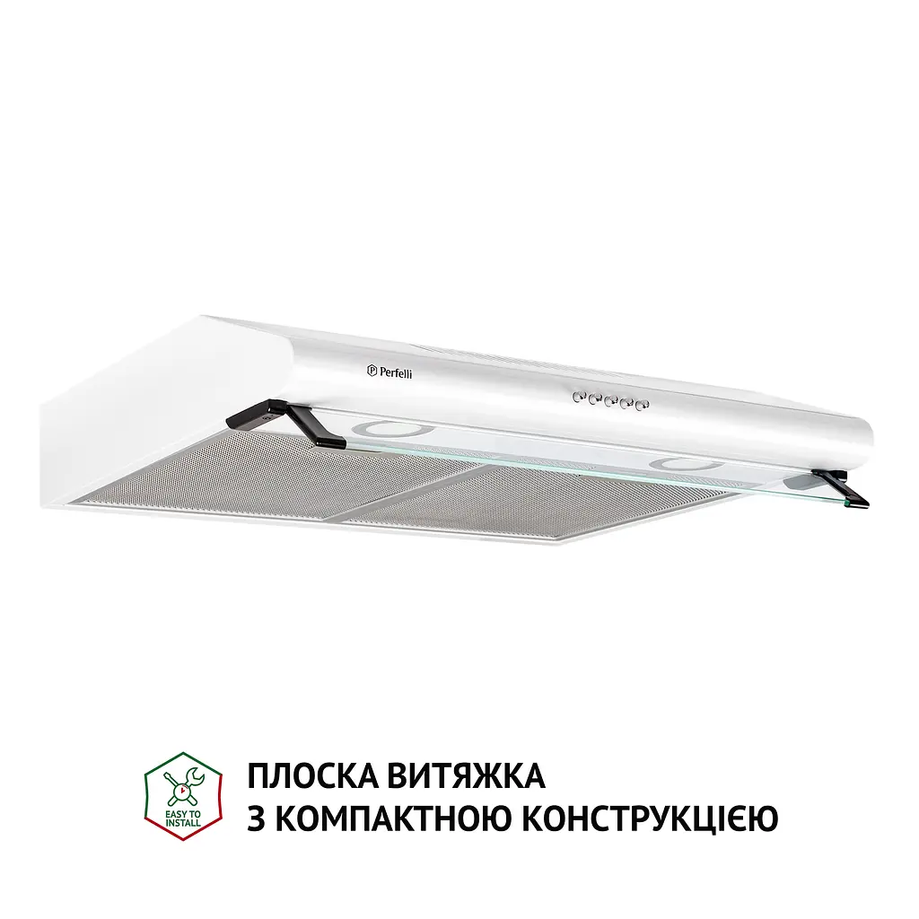 Витяжка плоска PERFELLI PL 6042 W LED - фото 2