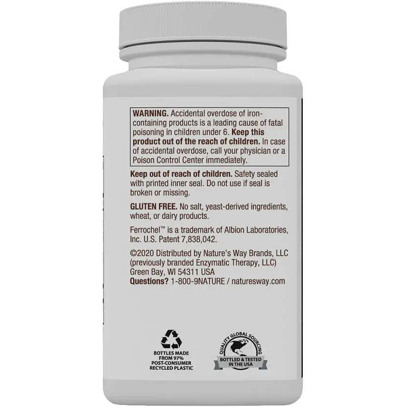 Железо энергетическое Nature's Way Energizing Iron 90 гелевых капсул (NWY05219) - фото 4