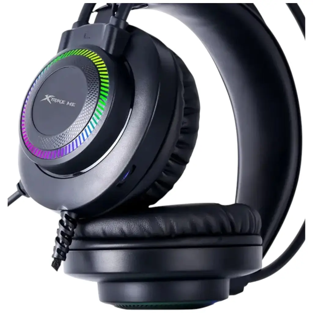 Игровые наушники Xtrike Me Gaming GH-509 с микрофоном и подсветкой - фото 3