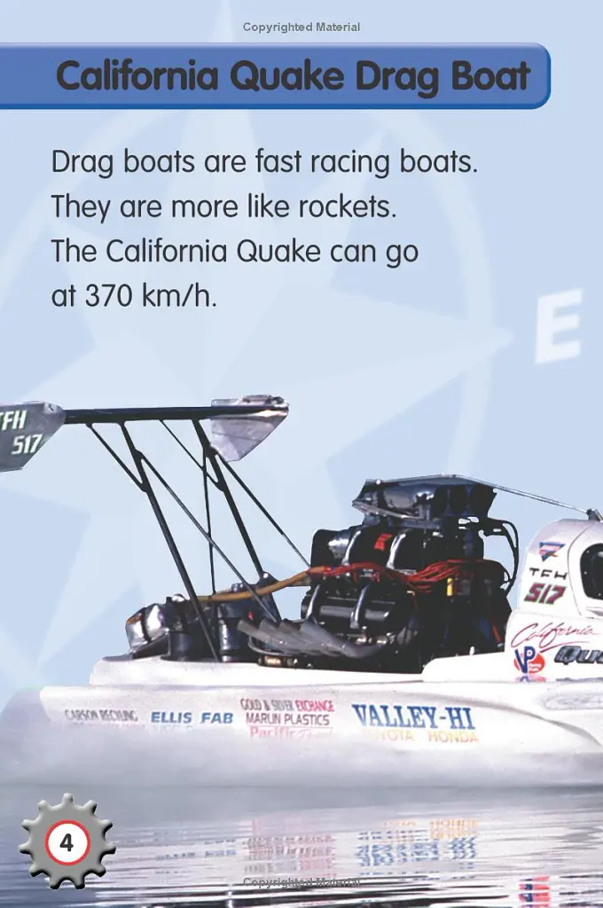 I Love Reading. 550 Words. Amazing Boats - - фото 6